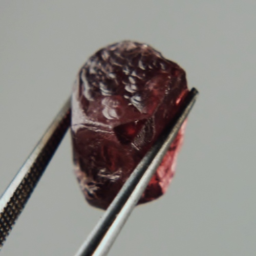 Coppery Pink Same Zircon Facet Rough Tanzania 11.17 ct  Litnon.com