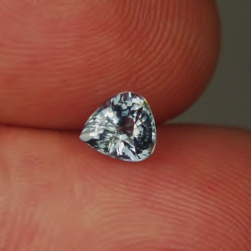 Unheated Gray Blue Umba Sapphire Tanzania  Litnon.com