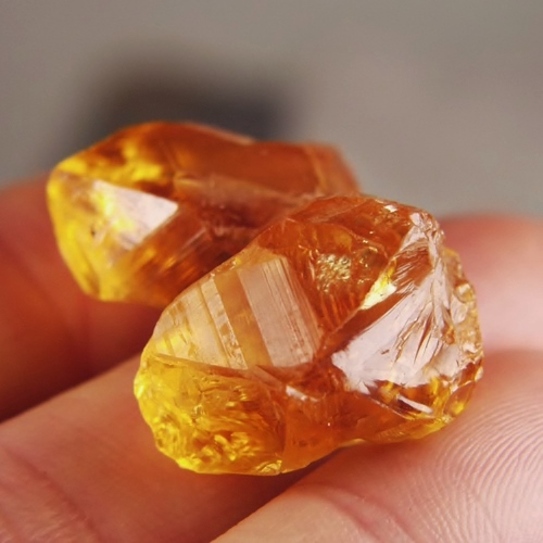 Old Stock Top Crystal Citrine Facet Rough Brazil 64.60 ct  Litnon.com