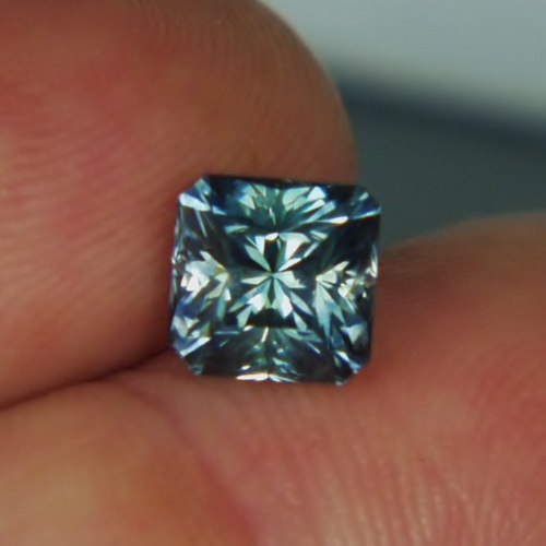 Unheated USA Cut Green Blue Montana Sapphire 2.67ct  Litnon.com