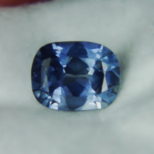 USA Cut Big Fine Blue Montana Sapphire 2.44 ct.  Litnon.com