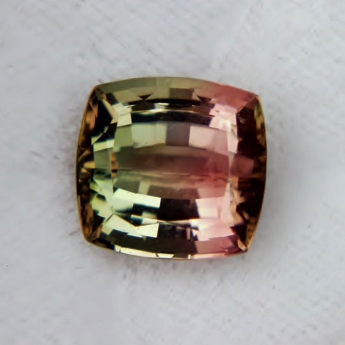 Big Bright and Clean Bi-Color Tourmaline Afghanistan 9.27 ct  Litnon.com