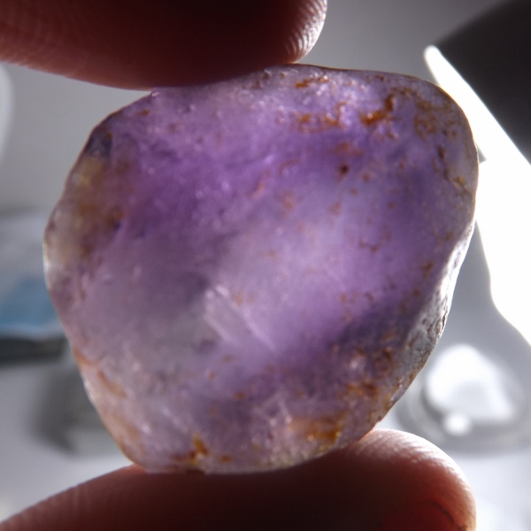 Big and Clean Amethyst High Facet Rough Brazil 91 ct  Litnon.com