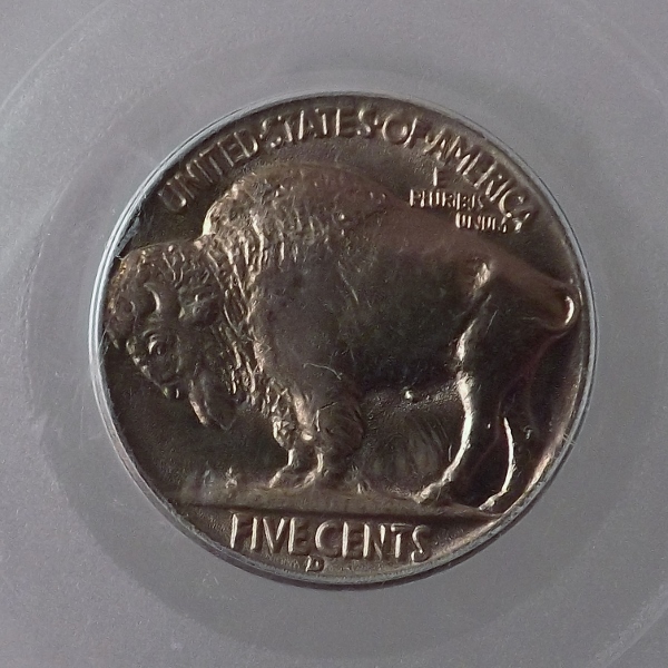  1938-D Buffalo PCGS MS65 5 Cent Coin 3984.65  Litnon.com
