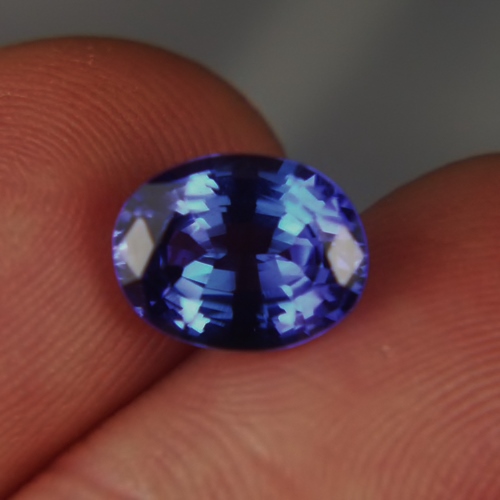 Color and Quality Natural Blue Tanzanite 3.13 ct  Litnon.com
