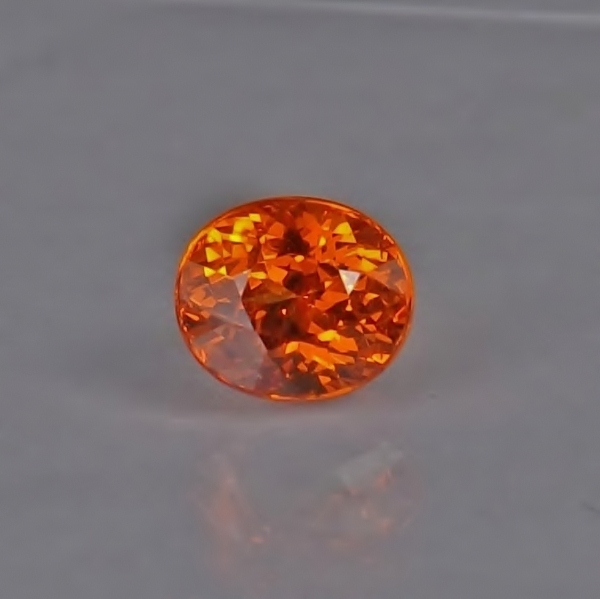 Color and Fire Gem Orange Spessartite Garnet 2.06 ct  Litnon.com