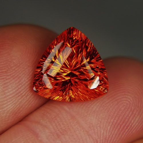 Color and Fire Mandarin Spessartite Garnet Nigeria 9.66 ct  Litnon.com