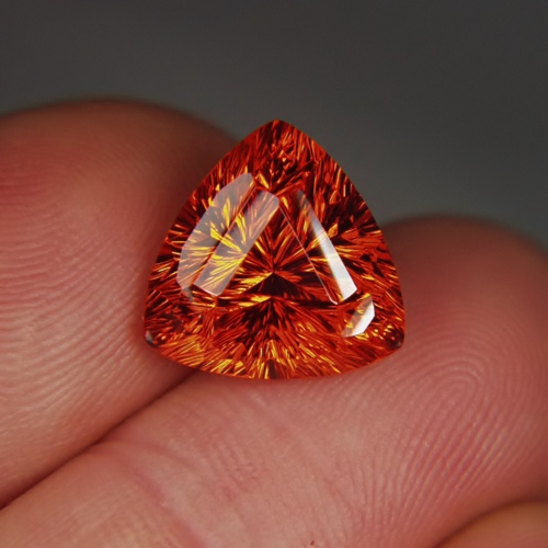 Color and Fire Mandarin Spessartite Garnet Nigeria 9.66 ct  Litnon.com