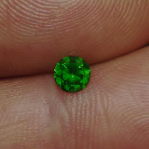 Rare Gem Sleepy Glowing Green Russian Demantoid Garnet  Litnon.com