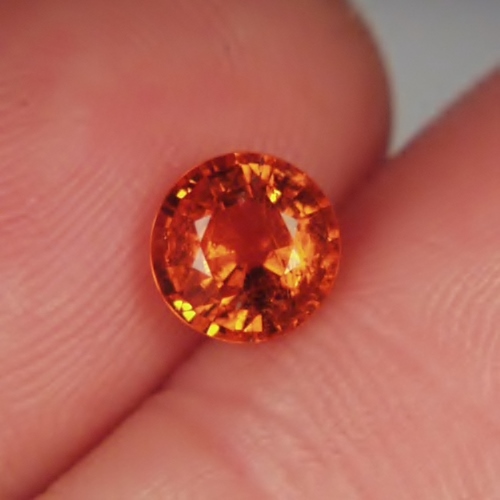 Nice Color Natural Orange Spessartite Garnet Nigeria 1.76 ct GLI  Litnon.com