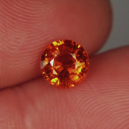 Nice Color Natural Orange Spessartite Garnet Nigeria 1.76 ct GLI  Litnon.com