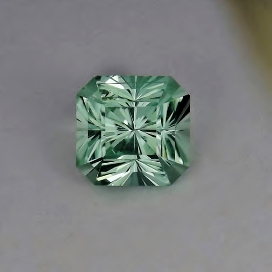 Bright USA Cut Mint Green Tourmaline Afghanistan 4.36 ct  Litnon.com