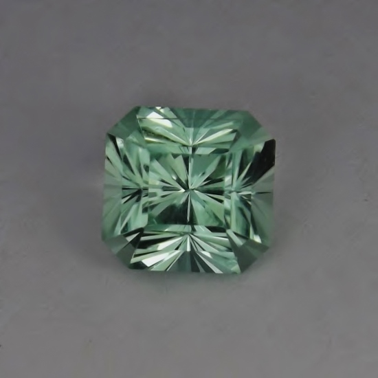 Bright USA Cut Mint Green Tourmaline Afghanistan 4.36 ct  Litnon.com