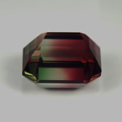 USA Cut Bi-Color Watermelon Tourmaline Nigeria 9.25 ct GLI PAID Litnon.com