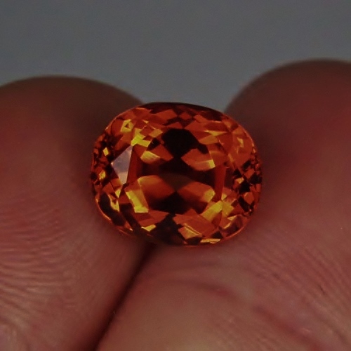 Rich Color Natural Spessartite Garnet Nigeria 6.60 ct  Litnon.com