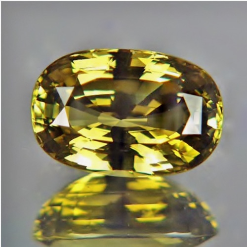 Big and Clean Yellow Green Chrysoberyl Sri Lanka 7.18 ct  Litnon.com