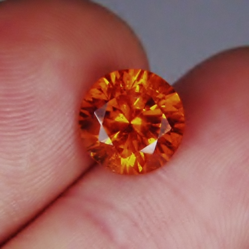 Classic Color Natural Spessartite Garnet Nigeria 3.91ct  Litnon.com