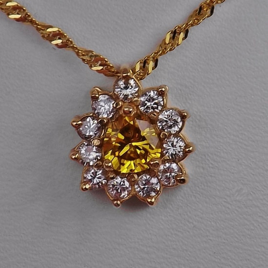 Special Price GIA Certified Natural Fancy Color Diamond Pendant  Litnon.com