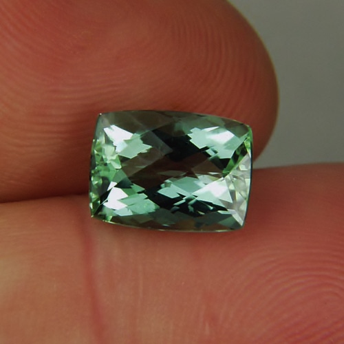Color Old Stock Green Brazil Tourmaline 3.86ct GL Litnon.com