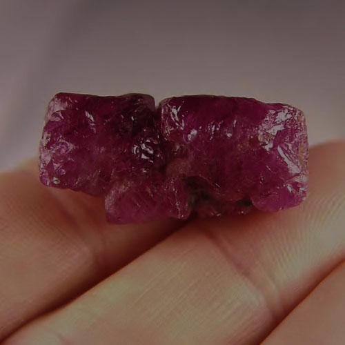 Rare  Natural South East Asia Ruby Crystal Specimen 73 carats  Litnon.com