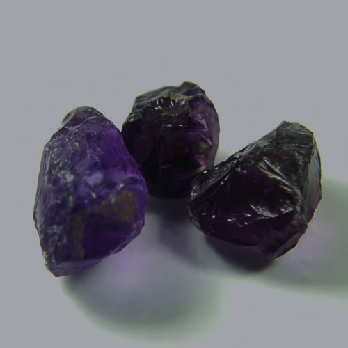 Old Stock Fine Color Zambian Amethyst Facet Rough 27.85 ct  Litnon.com