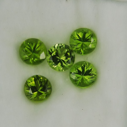  Bright and Pretty Color Arizona Peridot Lot 4.62ct tw  Litnon.com