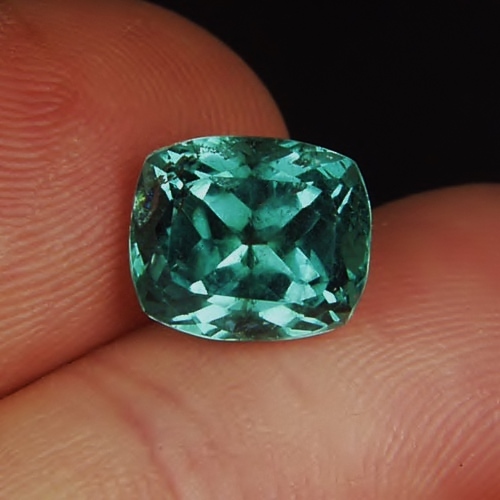 Rare Old Stock Quality Blue Green Tourmaline Brazil 4.23 ct GLI  Litnon.com