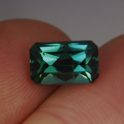  Open Color Blue Green Tourmaline Namibia 3.03ct GL Litnon.com