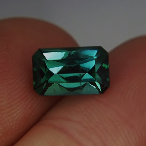  Open Color Blue Green Tourmaline Namibia 3.03ct GL Litnon.com