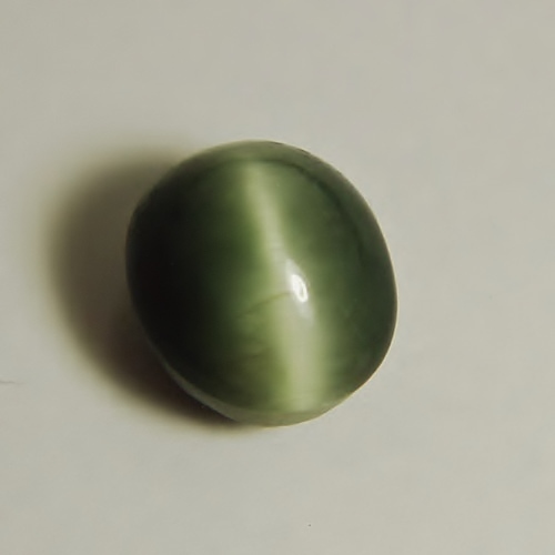 Strong Sharp Eye Prasiolite Quartz Cats Eye Brazil 8.49 ct  Litnon.com