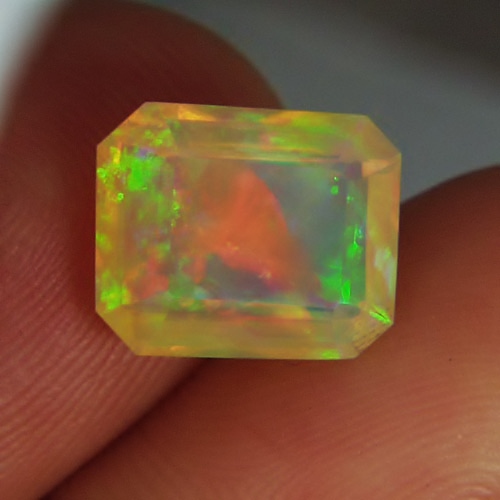 Multi-Color Fire Fine Quality Welo Crystal Opal 3.92 ct GL Litnon.com