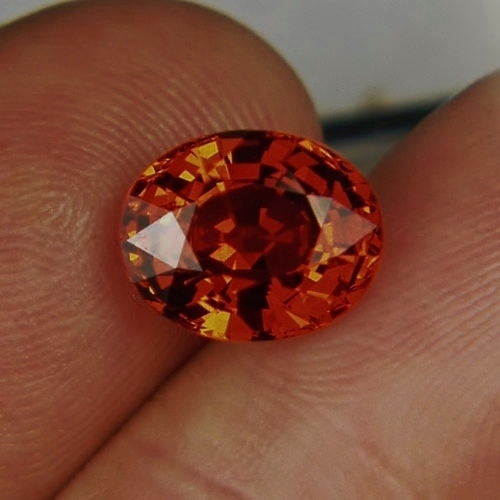 Classic Color Natural Spessartite Garnet Nigeria 5.73 ct  Litnon.com