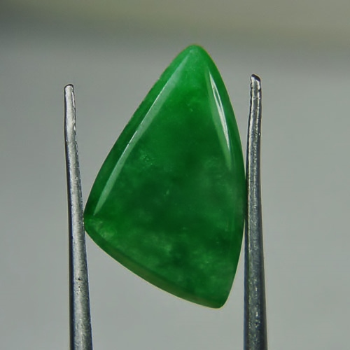 Natural South East Asia Type A Green Jadeite Cabochon 3.55 ct  Litnon.com