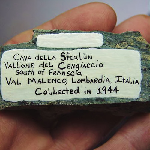  Special Demantoid Garnet On Matrix Specimen Italy  Litnon.com