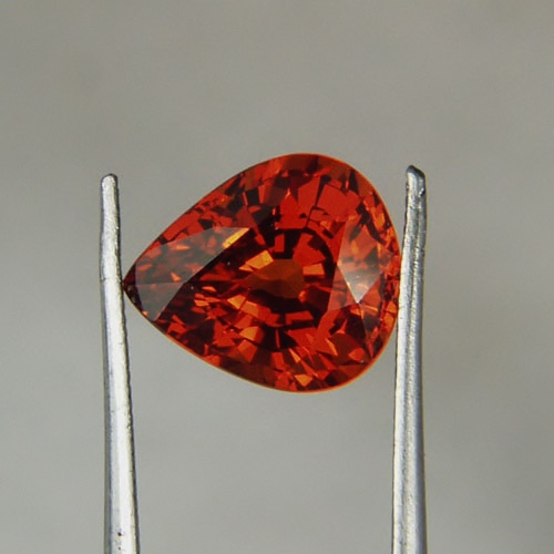 Classic Color Natural Spessartite Garnet Nigeria 3.73ct GL Litnon.com