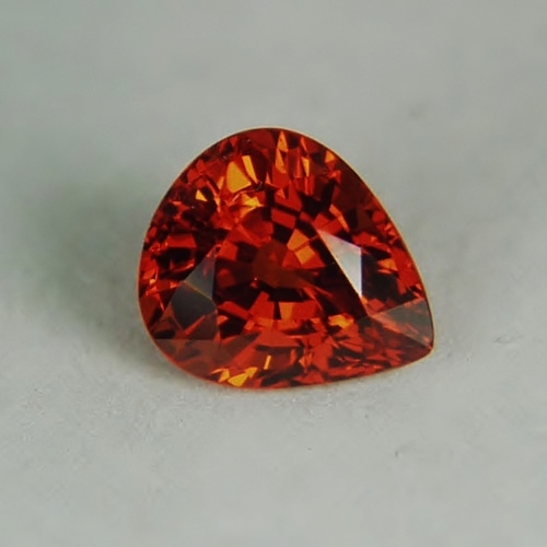 Classic Color Natural Spessartite Garnet Nigeria 3.73ct GL Litnon.com