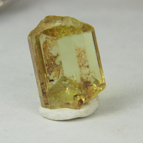 Old Stock Top Crystal Yellow Apatite Facet Rough Mexico 9.62ct GL Litnon.com