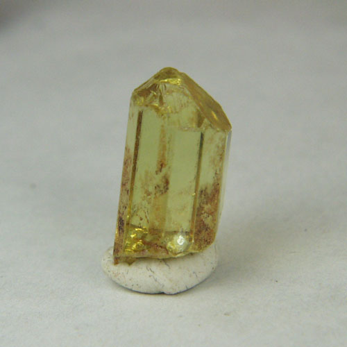 Old Stock Top Crystal Yellow Apatite Facet Rough Mexico 9.62ct GL Litnon.com