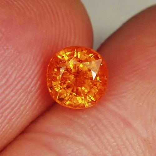 Bright Orange Mandarin Spessartite Garnet 1.62 ct  Litnon.com