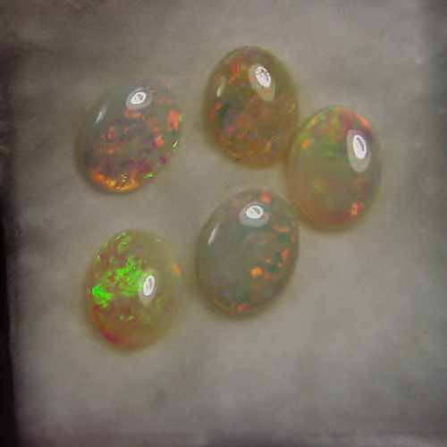 Color Play Calibrated 9 x 7 mm Opal Cabs Australia 5.00 ct tw  Litnon.com