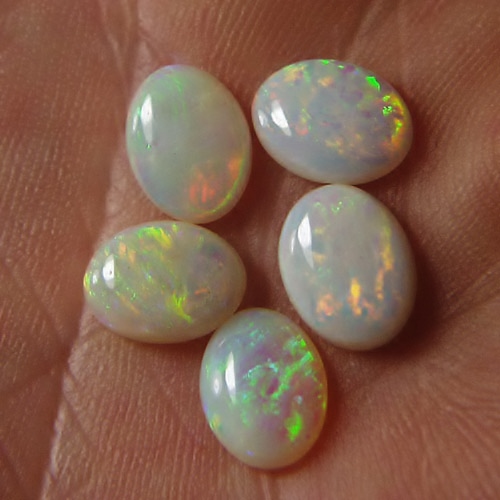 Color Play Calibrated 9 x 7 mm Opal Cabs Australia 5.00 ct tw  Litnon.com
