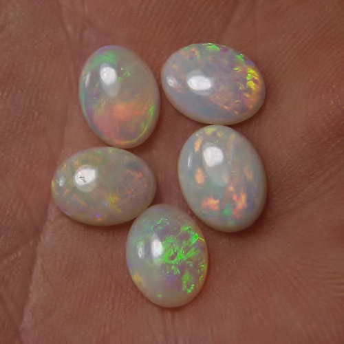 Color Play Calibrated 9 x 7 mm Opal Cabs Australia 5.00 ct tw  Litnon.com