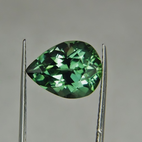  Color and Cut Bluish Green Tourmaline Mozambiique 2.48 ct  Litnon.com