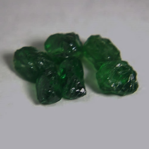 Premium Color Natural Tsavorite Facet Rough Kenya 10.94 ct  Litnon.com