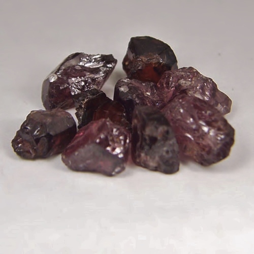 Purple Pink Same Zircon Facet Rough Tanzania 48.04 ct  Litnon.com