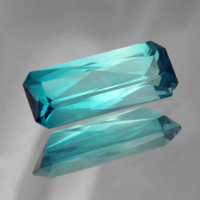 USA Cut Primo Color Indicolite Tourmaline Afghanistan 9.66 carats Litnon.com