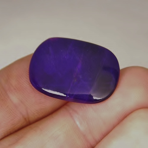 Gem Rare Fine Color Sugilite Cabochon Africa 10.73 ct GL Litnon.com