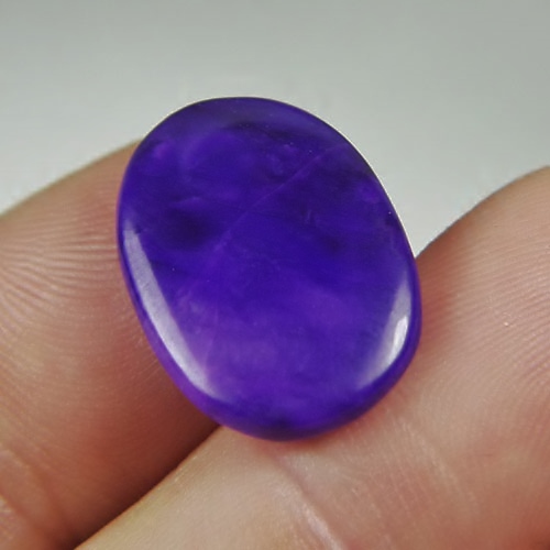 Gem Rare Fine Color Sugilite Cabochon Africa 10.73 ct GL Litnon.com