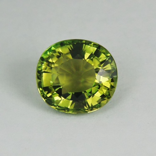 Fine Color Bright Yellow Green Tourmaline Tanzania 2.56 ct GL Litnon.com