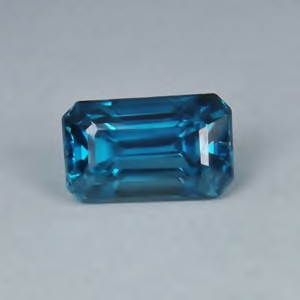 Top Gem Color Cambodian Blue Natural Zircon 7.81 ct GL Litnon.com